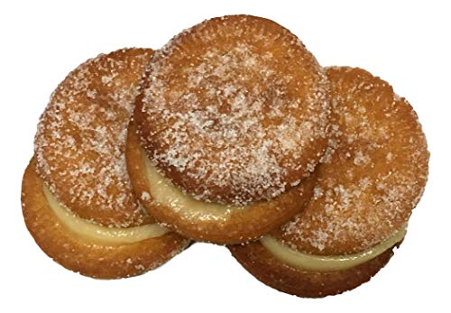 Lázaro Galletas Fritas Rellenas De Crema De Vainilla 8 unidades, 300 g Lázaro Galletas Fritas Rellenas De Crema De Vainilla 8 unidades, 300 g
