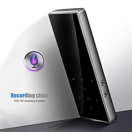 Lazmin Reproductor de MP3 Bluetooth con Control táctil de 2.4 Pulgadas, MP3 MP4 HiFi Reproductor de Video Musical sin pérdida 8G Memoria con función de grabación Lazmin Reproductor de MP3 Bluetooth con Control táctil de 2.4 Pulgadas, MP3 MP4 HiFi Reproductor de Video Musical sin pérdida 8G Memoria con función de grabación