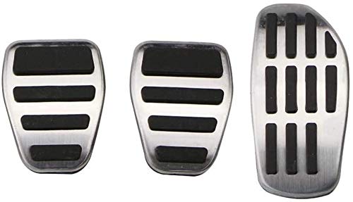 LAZNG Pedales de freno antideslizantes para automóviles Fit para Nissan X-Trail XTrail T32 Rogue 2014-2020 Qashqai J11 2015-2020 (Color : Mt)