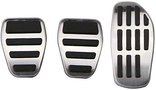 LAZNG Pedales de freno antideslizantes para automóviles Fit para Nissan X-Trail XTrail T32 Rogue 2014-2020 Qashqai J11 2015-2020 (Color : Mt)