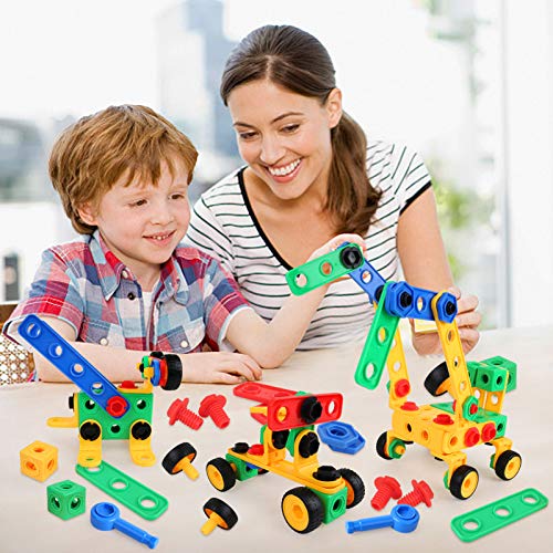 LBLA Bloques de Construcción,Juguetes Construcción, 118 PCS, a partir de 3 años LBLA Bloques de Construcción,Juguetes Construcción, 118 PCS, a partir de 3 años