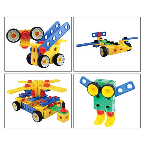 LBLA Bloques de Construcción,Juguetes Construcción, 118 PCS, a partir de 3 años LBLA Bloques de Construcción,Juguetes Construcción, 118 PCS, a partir de 3 años
