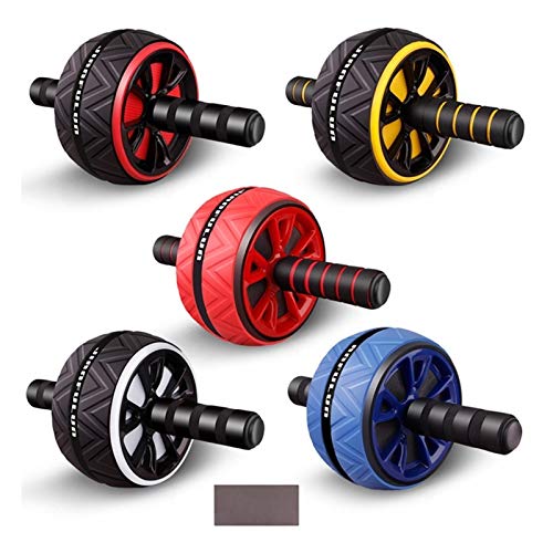 LBWNB AB Roller Big Wheel Trainer De Músculo Abdominal For Fitness ABS Core Trabajo ABDIOS Músculos Abdominales Entrenamiento Inicio Gimnasio Equipo De Fitness Rueda Abdominal (Color : Black)