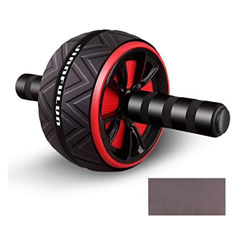 LBWNB AB Roller Big Wheel Trainer De Músculo Abdominal For Fitness ABS Core Trabajo ABDIOS Músculos Abdominales Entrenamiento Inicio Gimnasio Equipo De Fitness Rueda Abdominal (Color : Black)