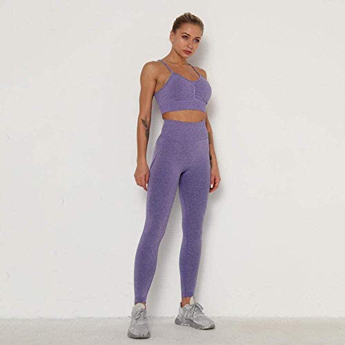 LCMXCJ Pantalones de entrenamiento de yoga, leggings fruncidos con cintura para mujer, anticelulitis.