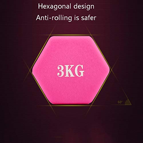 LCY Pesos Hexagonal con Mancuernas de Fitness-1 kg 5 kg Inicio Ejercicio de la Gimnasia Equipo de la Aptitud Delgada Armas Inicio Pesas for Mujeres y Hombres (Color : Blue, tamaño : 1kgx2) LCY Pesos Hexagonal con Mancuernas de Fitness-1 kg 5 kg Inicio Ejercicio de la Gimnasia Equipo de la Aptitud Delgada Armas Inicio Pesas for Mujeres y Hombres (Color : Blue, tamaño : 1kgx2)