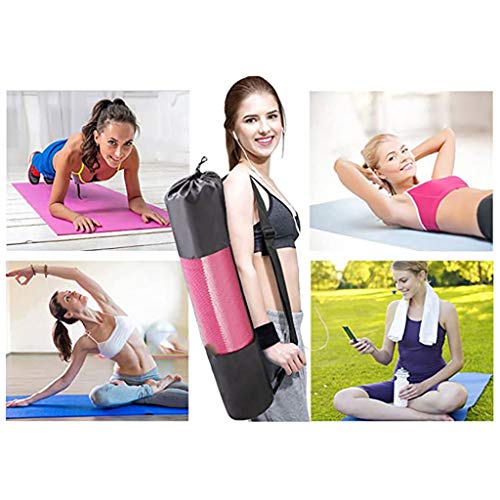 lcybem - Esterilla de yoga antideslizante (4 mm, goma EVA, ecológica, esterilla de ejercicios, esterilla de yoga para gimnasio, pilates, ejercicios de suelo, gris lcybem - Esterilla de yoga antideslizante (4 mm, goma EVA, ecológica, esterilla de ejercicios, esterilla de yoga para gimnasio, pilates, ejercicios de suelo, gris