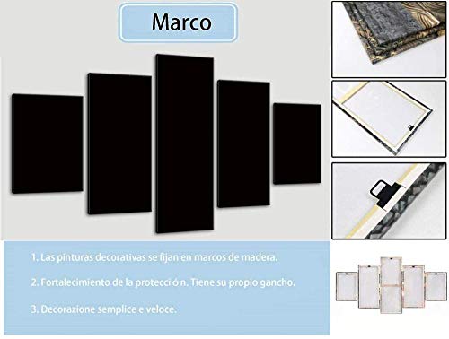 lcyqq Cuadros Pintura decorativa Pintura en aerosol lienzo 5 piezas Charles Leclerc F1 Ferrari pit stop lienzo mural, muebles Art Deco, marco lcyqq Cuadros Pintura decorativa Pintura en aerosol lienzo 5 piezas Charles Leclerc F1 Ferrari pit stop lienzo mural, muebles Art Deco, marco