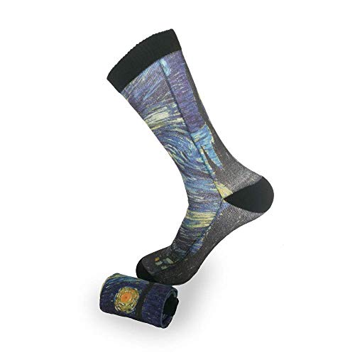 LCYYDECO Art Natural Cave Cool Sagrada Familia Casual Cool 3D Printed Novelty Graphic Crew Tube Socks