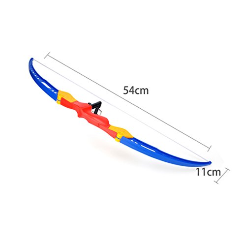 LDB SHOP Arco y Flechas para niños con 1 Arco,3 Flechas,1 Objetivo,1 Dedil y 1 Carcaj 6 años y más