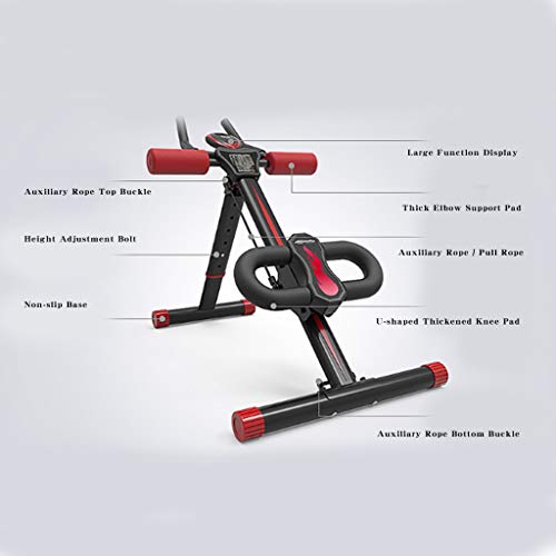 LDDLDG - Dispositivo abdominal Shaper AB máquina de ejercicio, plegable, banco AB, máquina de ejercicio, máquina plegable, musculación pectoral