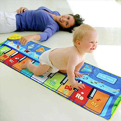 LEADSTAR Juguetes Niños 2 3 4 5Años, Alfombra para Piano, Alfombra de Teclado Táctil Musical Touch Juego Musical, Alfombra para Teclado, Alfombra Electrónica Portátil para el Baile, 130*48cm LEADSTAR Juguetes Niños 2 3 4 5Años, Alfombra para Piano, Alfombra de Teclado Táctil Musical Touch Juego Musical, Alfombra para Teclado, Alfombra Electrónica Portátil para el Baile, 130*48cm