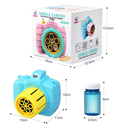 LEADSTAR Maquina de Burbujas, Máquina de Burbujas Automática niños soplador de Burbujas para Fiestas Incluye Botella de solución, los Mejores Juguetes y Regalos para Niños y Niñas LEADSTAR Maquina de Burbujas, Máquina de Burbujas Automática niños soplador de Burbujas para Fiestas Incluye Botella de solución, los Mejores Juguetes y Regalos para Niños y Niñas
