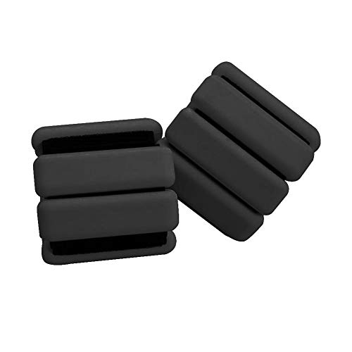 learnarmy 2 anillos de peso ajustable para tobillo y muñeca (850 gramos por tobillo) para fortalecer el ejercicio, caminar, trotar, gimnasia.