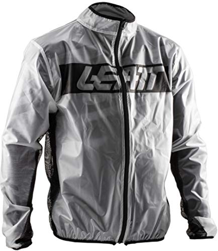Leatt Herren Regenjacke Racecover Rain Jacket, Transparent, M, LE-JAC-2001 Leatt Herren Regenjacke Racecover Rain Jacket, Transparent, M, LE-JAC-2001