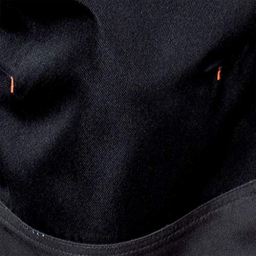 Leber&Hollman Canver - Pantalones protectores, color negro y naranja, talla 56 alemana Leber&Hollman Canver - Pantalones protectores, color negro y naranja, talla 56 alemana