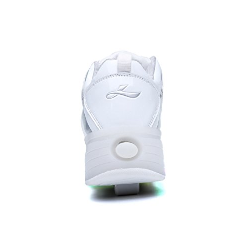 Led Luces Zapatos con Ruedas para Pequeños Niños y Niña Automática Calzado de Skateboarding Deportes de Exterior Patines en Línea Brillante Mutilsport Aire Libre y Deporte Gimnasia Running Zapatillas Led Luces Zapatos con Ruedas para Pequeños Niños y Niña Automática Calzado de Skateboarding Deportes de Exterior Patines en Línea Brillante Mutilsport Aire Libre y Deporte Gimnasia Running Zapatillas