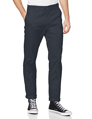 Lee Extreme Motion Chino Pantalones, Navy, 29W / 30L para Hombre