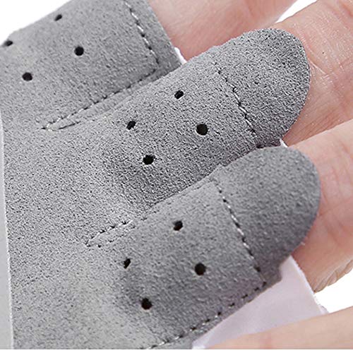 LeerKing Guantes Deportivos para Mujer y Niño Guantes Ligeros para Fitness Pole Dance Remo Yoga Gimnasia Sin Almohadilla de Palma, Gris S