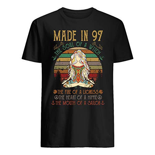 Leet Group Yoga Made in 97 The Soul of A Witch Camiseta