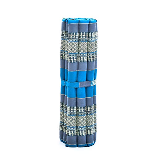 Leewadee colchoneta de meditación Zabuton – Cojín de Suelo Cuadrado, Asiento tailandés de Yoga Hecho de kapok ecológico, 69 x 78 cm, Azul Claro Leewadee colchoneta de meditación Zabuton – Cojín de Suelo Cuadrado, Asiento tailandés de Yoga Hecho de kapok ecológico, 69 x 78 cm, Azul Claro