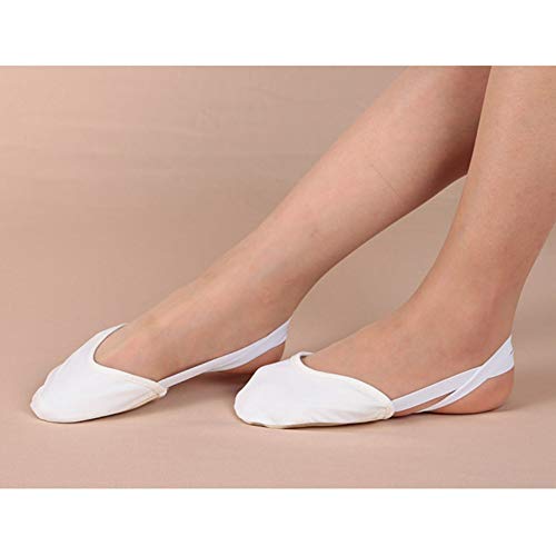 Leezo Duraderas zapatillas de ballet de lona con media suela para gimnasia rítmica para niñas y mujeres, color Multicolor, talla Talla L Leezo Duraderas zapatillas de ballet de lona con media suela para gimnasia rítmica para niñas y mujeres, color Multicolor, talla Talla L