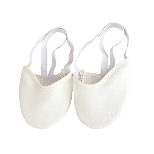 Leezo Duraderas zapatillas de ballet de lona con media suela para gimnasia rítmica para niñas y mujeres, color Multicolor, talla Talla L Leezo Duraderas zapatillas de ballet de lona con media suela para gimnasia rítmica para niñas y mujeres, color Multicolor, talla Talla L