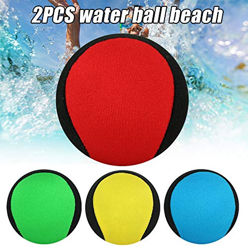 lefeindgdi Bolas de salto de agua, paquete de 2 bolas de 55 mm para piscina y juguetes de playa para niños y adultos