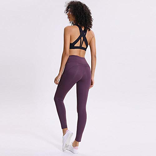 Legging Leggings Y Medias Deportivas Para Mujer Yoga De Color Puro, Cintura Alta Para Mujer, Costura De Glúteos, Bolsillos Laterales De Fitness, Deportes, Nueve Minutos, Pantalones, Salsa, Purple_6 Legging Leggings Y Medias Deportivas Para Mujer Yoga De Color Puro, Cintura Alta Para Mujer, Costura De Glúteos, Bolsillos Laterales De Fitness, Deportes, Nueve Minutos, Pantalones, Salsa, Purple_6