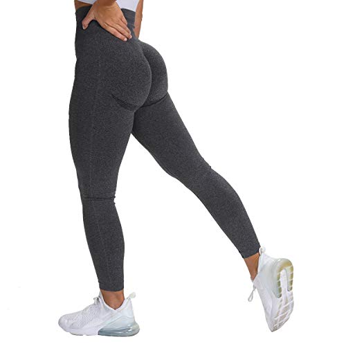 Leggings de cintura alta para mujer, gimnasio, correr, deportes, sin costuras, yoga, fitness, entrenamiento, yoga, pantalones