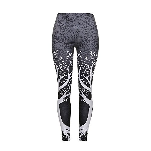 Leggings Deportivos para Mujeres Damas Niñas Malla Pantalones Capris Pantalones Medias Elásticas Skinny Slim Yoga Gym Workout Entrenamiento Físico Athletic