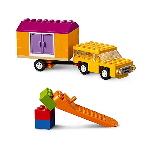 LEGO 10715 Classic Ladrillos Sobre Ruedas, Juguete de Construcción Educativo y Divertido para Niñas y Niños