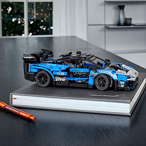 LEGO 42123 Technic McLaren Senna GTR, Coches de Carreras, Modelo Coleccionable, Set de Construcción de Vehículos