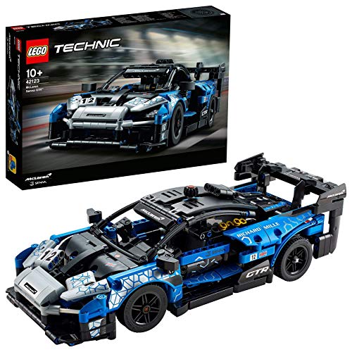 LEGO 42123 Technic McLaren Senna GTR, Coches de Carreras, Modelo Coleccionable, Set de Construcción de Vehículos LEGO 42123 Technic McLaren Senna GTR, Coches de Carreras, Modelo Coleccionable, Set de Construcción de Vehículos