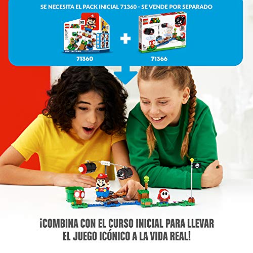 LEGO 71366 Super Mario Set de Expansión: Avalancha de Bill Balazos, Juguete de Construcción LEGO 71366 Super Mario Set de Expansión: Avalancha de Bill Balazos, Juguete de Construcción