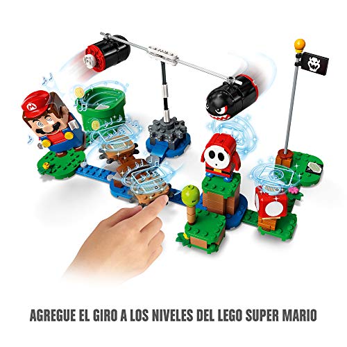 LEGO 71366 Super Mario Set de Expansión: Avalancha de Bill Balazos, Juguete de Construcción