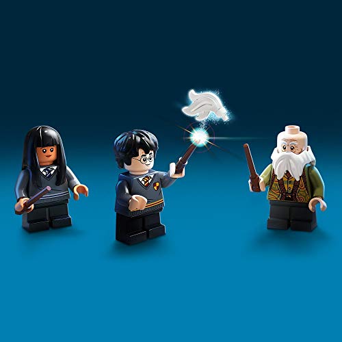 LEGO 76385 Harry Potter Momento Hogwarts: Clase de Encantamientos, Libro de Juguete Coleccionable, Set Portátil, Estuche de Viaje