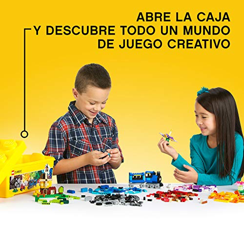 LEGO Classic - Caja de ladrillos Creativos, Set de Construcción con ladrillos de colores (10696)