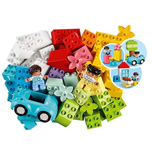 LEGO DUPLO Classic - Caja de Ladrillos, Juguete de Construcción Educativo, Incluye Bloques de Construcción de Colores y Caja de Almacenaje (10913) , color/modelo surtido