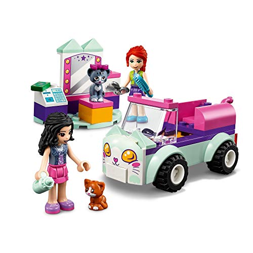 LEGO Friends 41439 Peluquería Felina Móvil, Set de Construcción con Gatitos, Juguete para Niños y Niñas a Partir de 4 Años