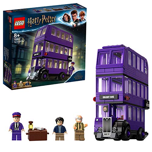 LEGO Harry Potter - Autobús Noctámbulo, Juguete de Construcción del Mágico Autobús de 3 Plantas, Incluye 3 Minifiguras (75957) LEGO Harry Potter - Autobús Noctámbulo, Juguete de Construcción del Mágico Autobús de 3 Plantas, Incluye 3 Minifiguras (75957)