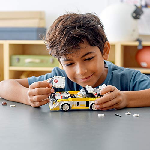 LEGO Speed Champions - 1985 Audi Sport quattro S1, Juego de Construcción de Coche de Carreras de Juguete, Incluye Minifigura del Conductor (76897) LEGO Speed Champions - 1985 Audi Sport quattro S1, Juego de Construcción de Coche de Carreras de Juguete, Incluye Minifigura del Conductor (76897)
