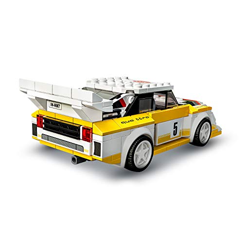LEGO Speed Champions - 1985 Audi Sport quattro S1, Juego de Construcción de Coche de Carreras de Juguete, Incluye Minifigura del Conductor (76897) LEGO Speed Champions - 1985 Audi Sport quattro S1, Juego de Construcción de Coche de Carreras de Juguete, Incluye Minifigura del Conductor (76897)