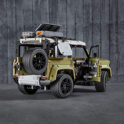 LEGO Technic - Land Rover Defender, Juguete de Construcción de Coche 4x4, Maqueta del Nuevo Modelo de Todoterreno (42110)