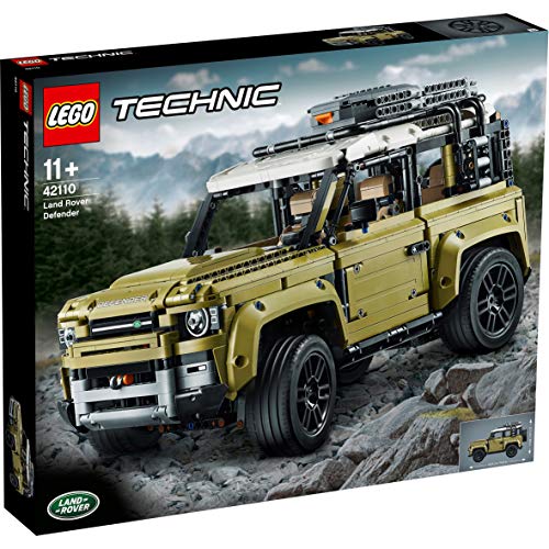 LEGO Technic - Land Rover Defender, Juguete de Construcción de Coche 4x4, Maqueta del Nuevo Modelo de Todoterreno (42110)