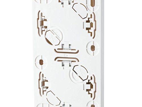 Legrand, 097383 Oteo - Interruptor + enchufe, interruptor conmutador de superficie, enchufe de pared, toma corriente, color blanco