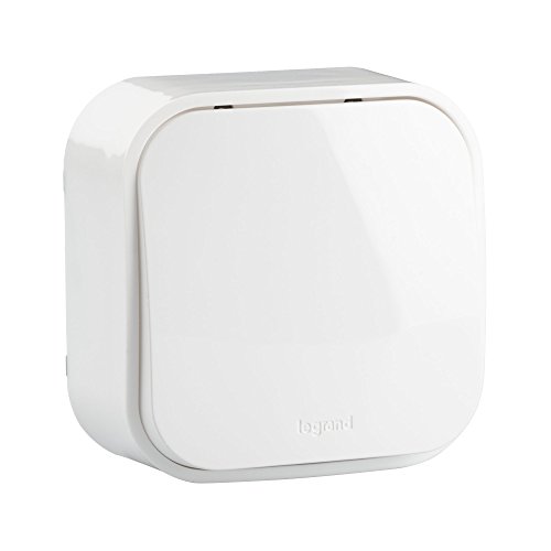 Legrand 782404, Interruptor Luz de Pared, Gama Forix, 10 Amp, Color Blanco Legrand 782404, Interruptor Luz de Pared, Gama Forix, 10 Amp, Color Blanco