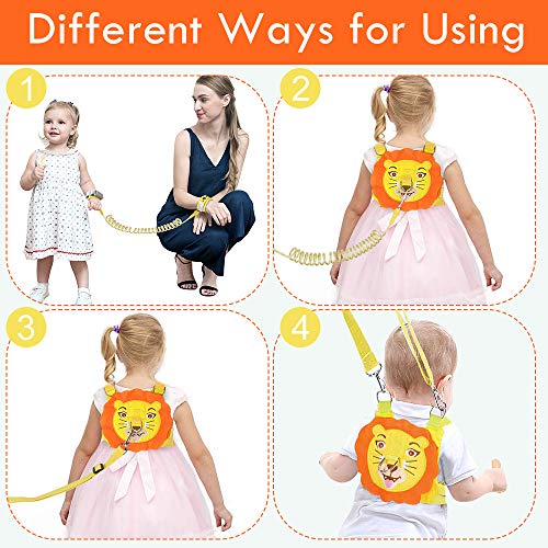 Lehoo Castle Correa para Niños Seguridad, 2-en-1 Ajustable Arnés de Bebe, Correa para Niños Antiperdida Arnes Niños, Arnés de Seguridad para Caminar Niños Lehoo Castle Correa para Niños Seguridad, 2-en-1 Ajustable Arnés de Bebe, Correa para Niños Antiperdida Arnes Niños, Arnés de Seguridad para Caminar Niños