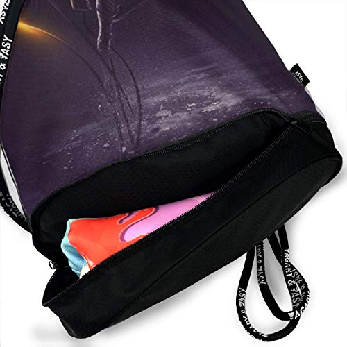 Leila Marcus Mochila con cordón, Bolsas de Cuerda, para Danza artística, Almacenamiento a Granel para Gimnasio, trelling, Senderismo Leila Marcus Mochila con cordón, Bolsas de Cuerda, para Danza artística, Almacenamiento a Granel para Gimnasio, trelling, Senderismo