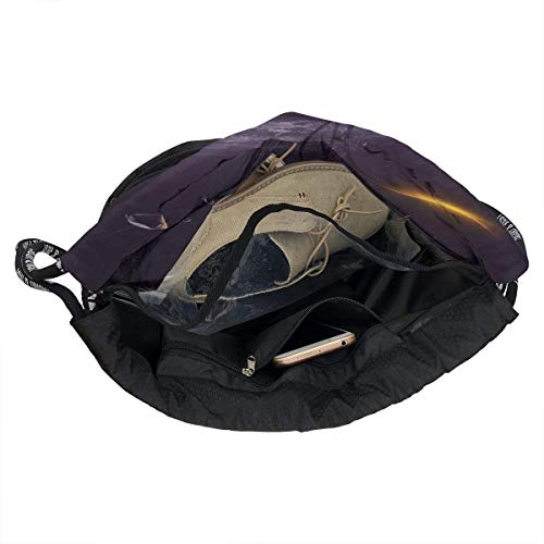 Leila Marcus Mochila con cordón, Bolsas de Cuerda, para Danza artística, Almacenamiento a Granel para Gimnasio, trelling, Senderismo Leila Marcus Mochila con cordón, Bolsas de Cuerda, para Danza artística, Almacenamiento a Granel para Gimnasio, trelling, Senderismo